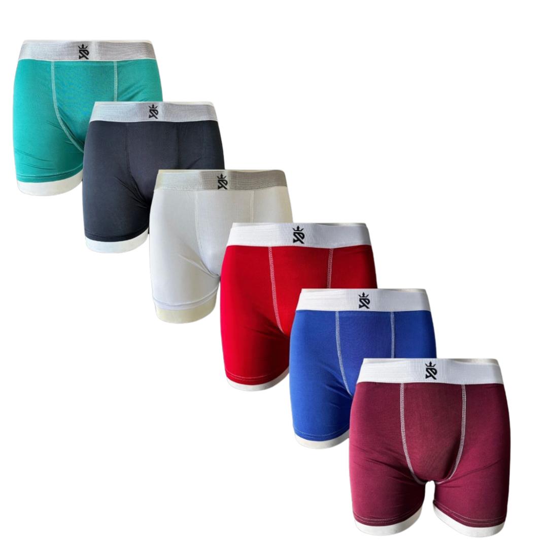 Cuecas boxer microfibra original atacado com forro de algodão